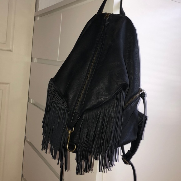 fringe mini backpack